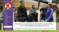 Desktop Screenshot of panathlon.com